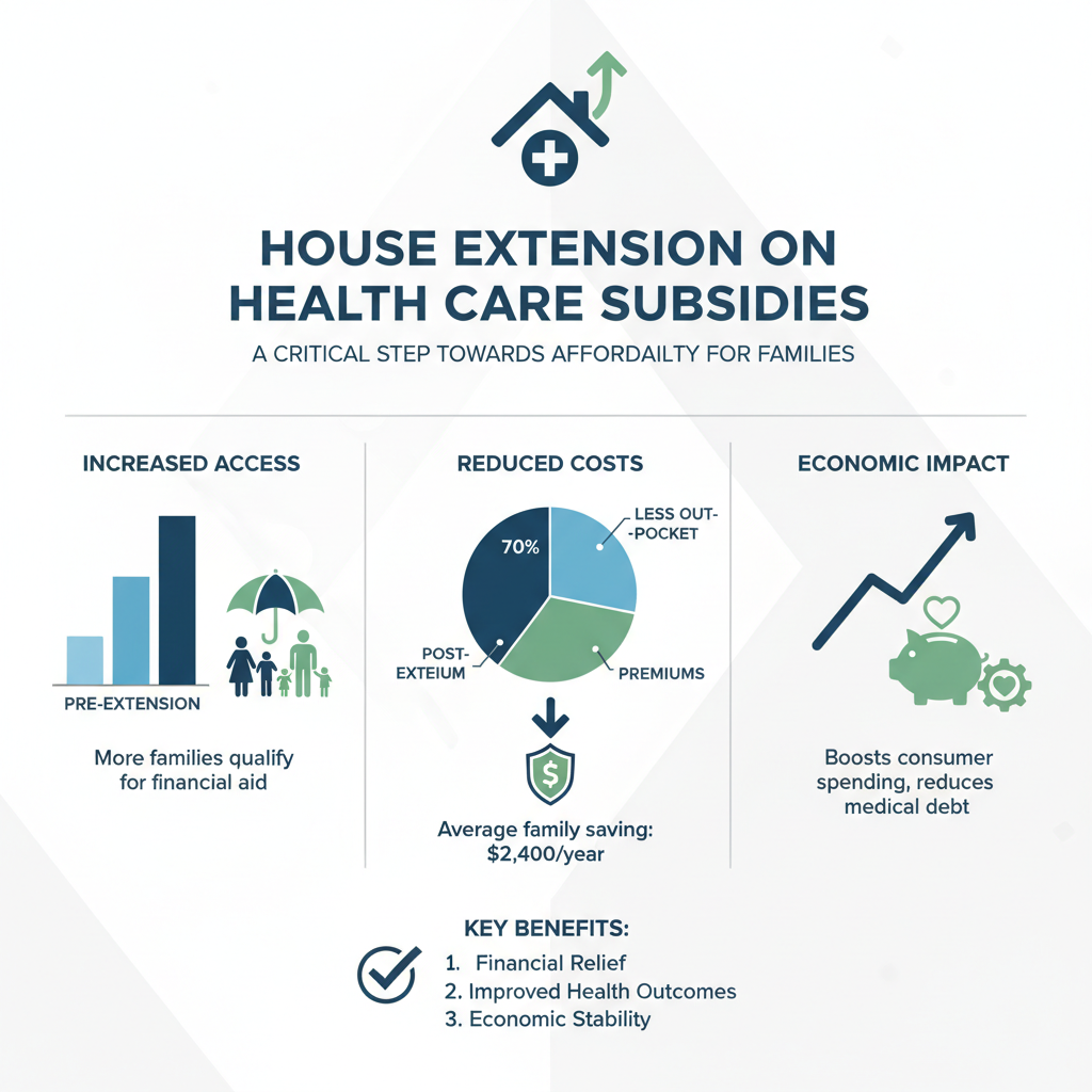 House Extension on Health Care Subsidies: A Critical Step Towards Affordability for Families