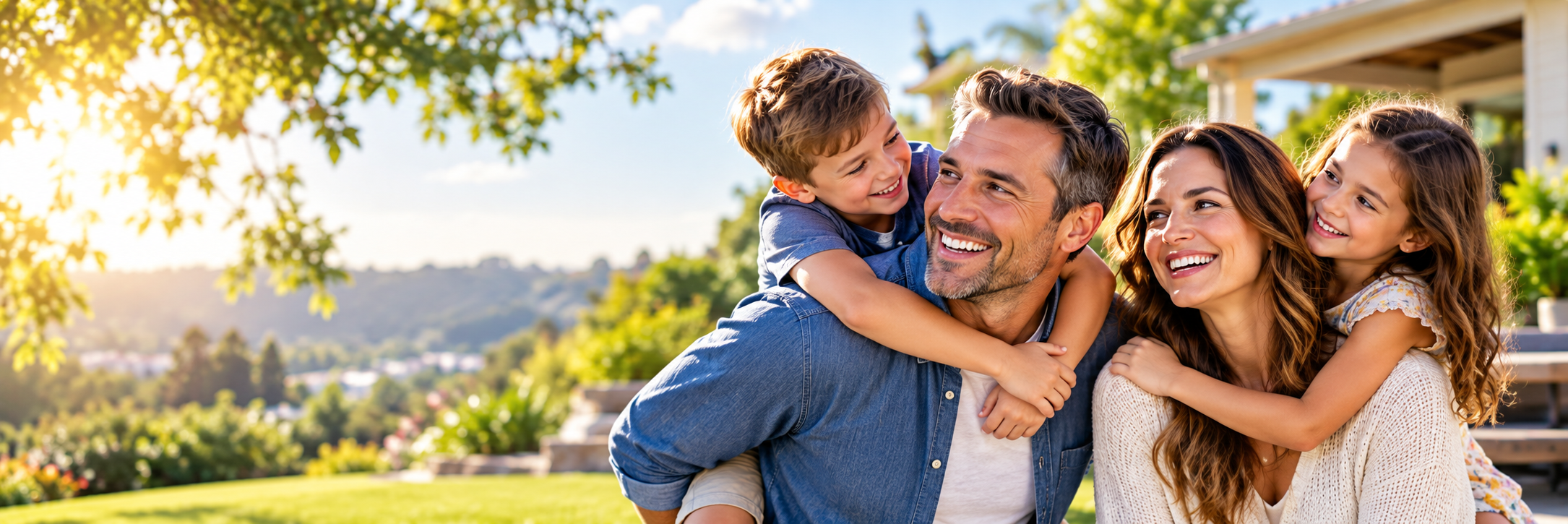 Happy family enjoying affordable health insurance coverage - Image 1